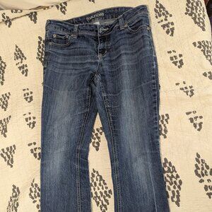 maurice's bootcut size 7/8 xshort jeans
